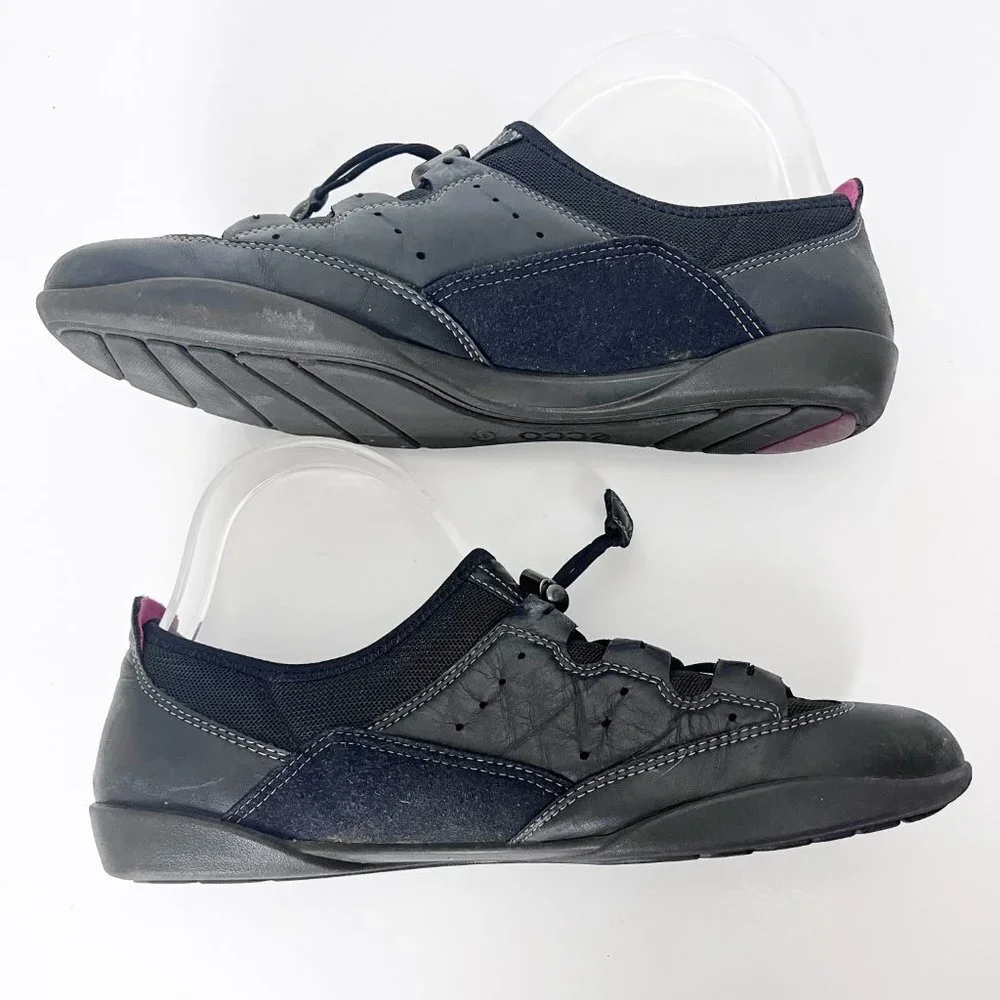 2/$14 Ecco Leather Sneakers 41